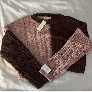 francesca’s sweater women’s L new with tags